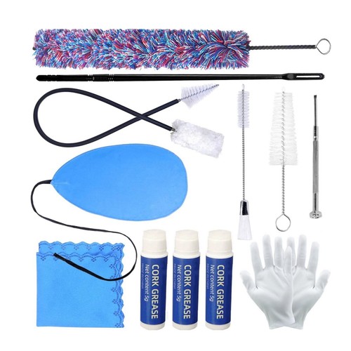 Wind instrument cleaning - instrument, kit
