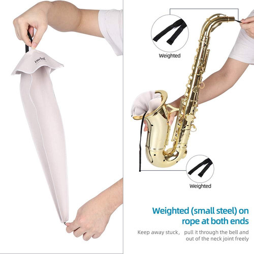 Imelod saxophone cleaning kit - saxophone,