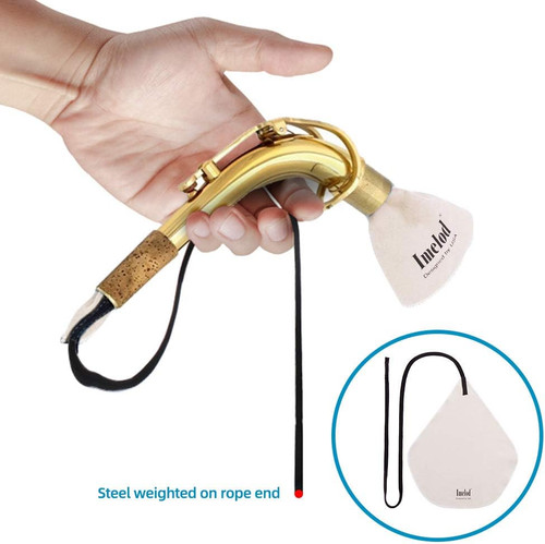 Saxophone cleaning kit with - kit,