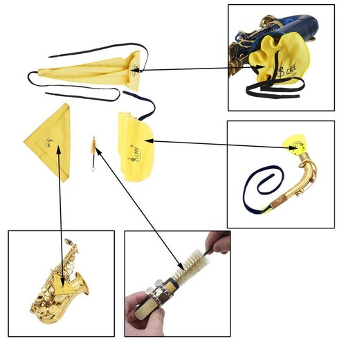 Saxophone cleaning maintenance - cleaning,